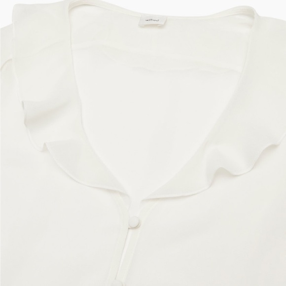 BNWT Aritzia Wilfred Castelo Blouse Size M - Picture 7 of 8